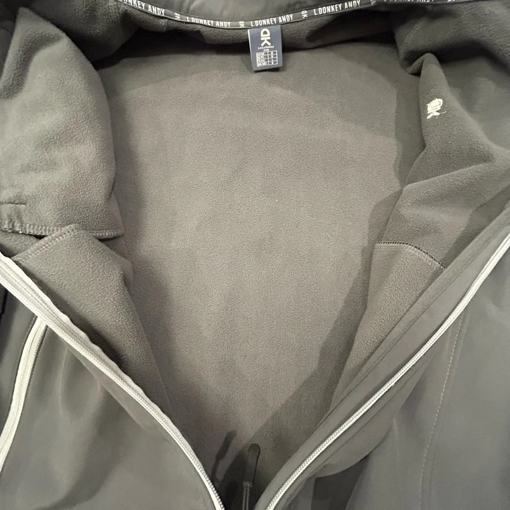 Little Donkey‎ Andy Men's Charcoal Performance Jacket M